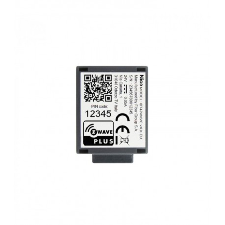 Nice BiDi-ZWave - BUST4-ZWAVE interfaz BIDI Z-Wave para automatismos NICE tipo GATE&DOOR