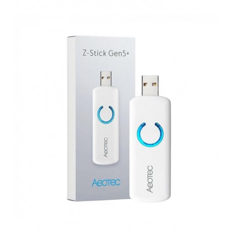  Z-Stick Gen5 Adaptador USB con batería Z-Wave PLUS GEN5 de Aeon Labs Aeotec