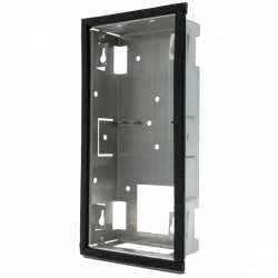 Gabinete de montagem embutida para DoorBird D2101V, aço inoxidável V2A