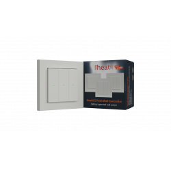 Heatit Z-Push Wall Controller - Pulsador Z-Wave empotrable multiconfigurable