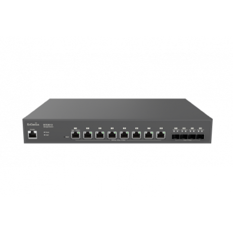 EnGenius ECS2512 Switch de 8 puertos 2.5 Gigabit con 4 slot SFP+ 10 GB. Gestionable Layer 2 y Control en CLOUD