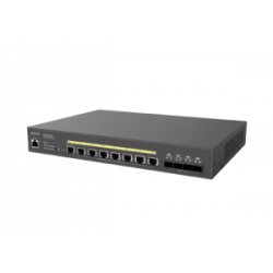 EnGenius ECS5512FP Switch de 8 puertos 10 Gigabit, 8 PoE++ 240 W con 4 slot SFP+ 10 GB. Gestionable Layer 2 y Control en CLOUD