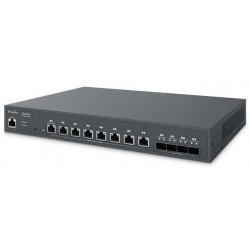 EnGenius ECS2512 8-port 2.5 Gigabit Switch with 4 SFP+ 10 GB slot. Manageable Layer 2 and Control in CLOUD