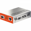 WI-TEK WI-MC111GP Convertidor de Medio RJ45 Gigabit PoE af/at a Slof SFP de Fibra Optica Gigabit