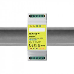 Eutonomy - euFIX S224NP DIN rail adapter without buttons