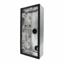 Caixa de montagem SURFACE para DoorBird D2101V, aço inoxidável V4A (resistente à água salgada), escovado