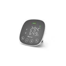 HEIMAN - Sensor de qualidade do ar Zigbee 3.0 (CO2, temperatura, umidade) + alarme visual e sonoro
