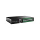 Stonet P116GC - Switch PoE 802.3af/at 16 puertos Gigabit+2 puertos Gigabit UP-Link. Hasta 200 W