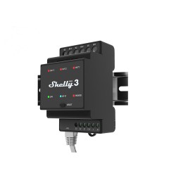 Shelly Pro 3 - Professional 3 Channel DIN Rail Smart Switch with Dry Contacts