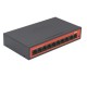 Wi-Tek WI-PS210H Switch PoE 802.3af/at 65 W 10 puertos (8 Fast Ethernet PoE+2 Fast Ethernet Uplink) sobremesa. Hasta 250 metros.