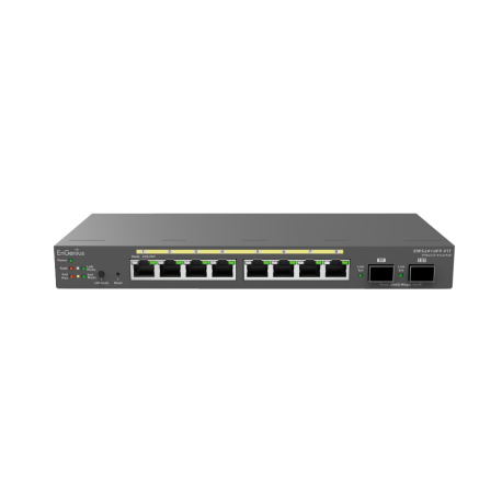 EnGenius FitSwitch 8 PoE EWS2910FP-FIT Switch Gestionado de 8 puertos Gigabit PoE