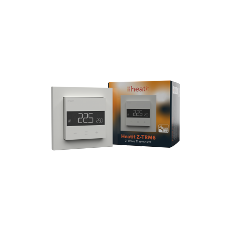 Heatit Z-TRM6 - Termostato Z-Wave frio / calor 3600W 16A