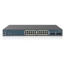 EnGenius FitSwitch 24 Full PoE EWS7928P-FIT - Switch gestionado Gigabit 370W PoE+ de 24 puertos