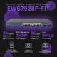 EnGenius FitSwitch 24 Full PoE EWS7928P-FIT - Switch gestionado Gigabit 370W PoE+ de 24 puertos