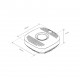 Heatit Z-Smoke Detector 230V - Detector de fuego en serie con 4 funciones