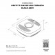 Heatit Z-Smoke Detector 230V - Detector de fuego en serie con 4 funciones