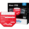 Shelly Qubino Wave 1PM - Micromódulo Relé 16A con medición de consumo