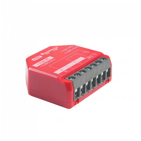 SHELLY 1 PM Gen4 - Micromódulo relé multiprotocolo Wi-Fi, Zigbee y Matter con medidor de potencia 