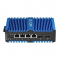 Switch Gigabit Industrial Stonet NIS3006GP-WMC de Camada 2, PoE para trilho DIN, 4 portas PoE e 2 SFPIP40
