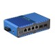 Stonet NIS3006GP-WMC Switch Industrial Layer 2 Gigabit, PoE carril DIN, 4 puertos PoE 2 SFPIP40