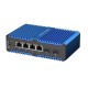 Stonet NIS3006GP-WMC Switch Industrial Layer 2 Gigabit, PoE carril DIN, 4 puertos PoE 2 SFPIP40