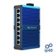 Stonet NIS3008 PRO Switch Industrial 8 puertos Gigabit carril-Din, rango extendido de temperature, IP40 y EMC4