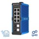 Stonet NIS3010GP-WMC - Switch Industrial PoE Gigabit Gestionado 8 Puertos + Doble SFP