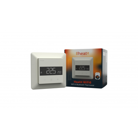 Heatit WiFi6 Thermostat - Termostato wifi frio-calor compatible con Home Assistant