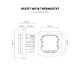 Heatit WiFi6 Thermostat - Termostato wifi frio-calor compatible con Home Assistant