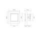 Heatit WiFi7 White RAL 9003 - Termostato wifi