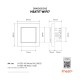 Heatit WiFi7 White RAL 9003 - Termostato wifi