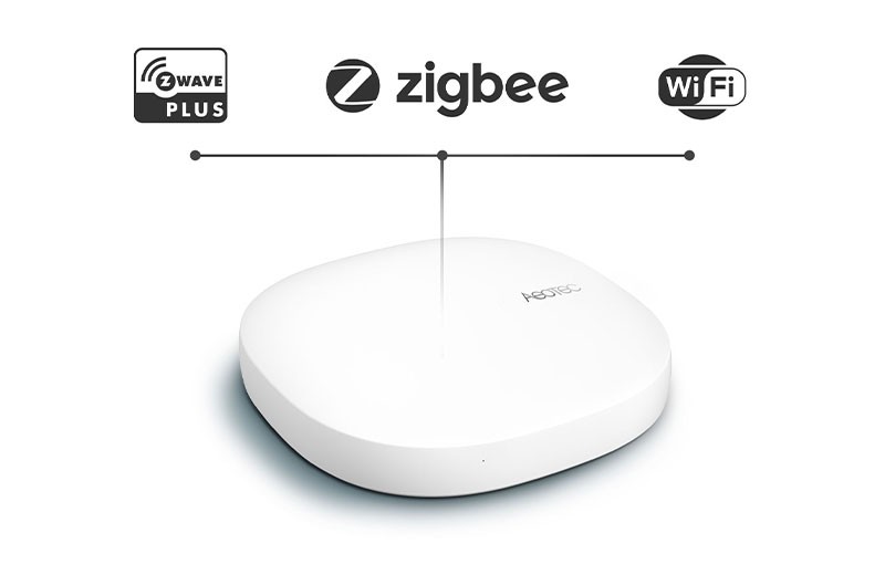 Controlador hibrido Z-Wave y Zigbee
